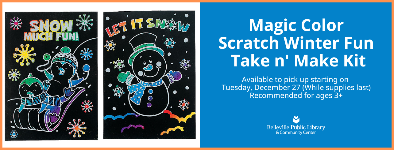 Magic Color Scratch Winter Fun Take n' Make Kit