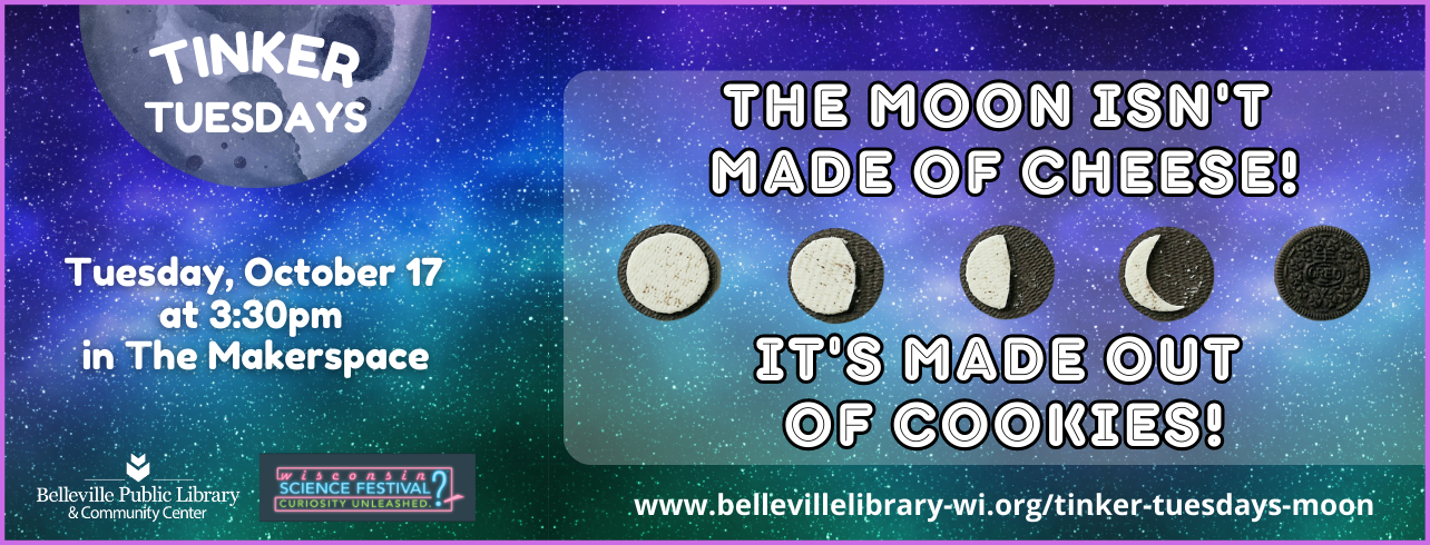 The Moon Isn't Made of Cheese! It's Made Out of Cookies!