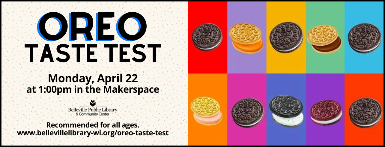 Oreo Taste Test | Belleville Public Library