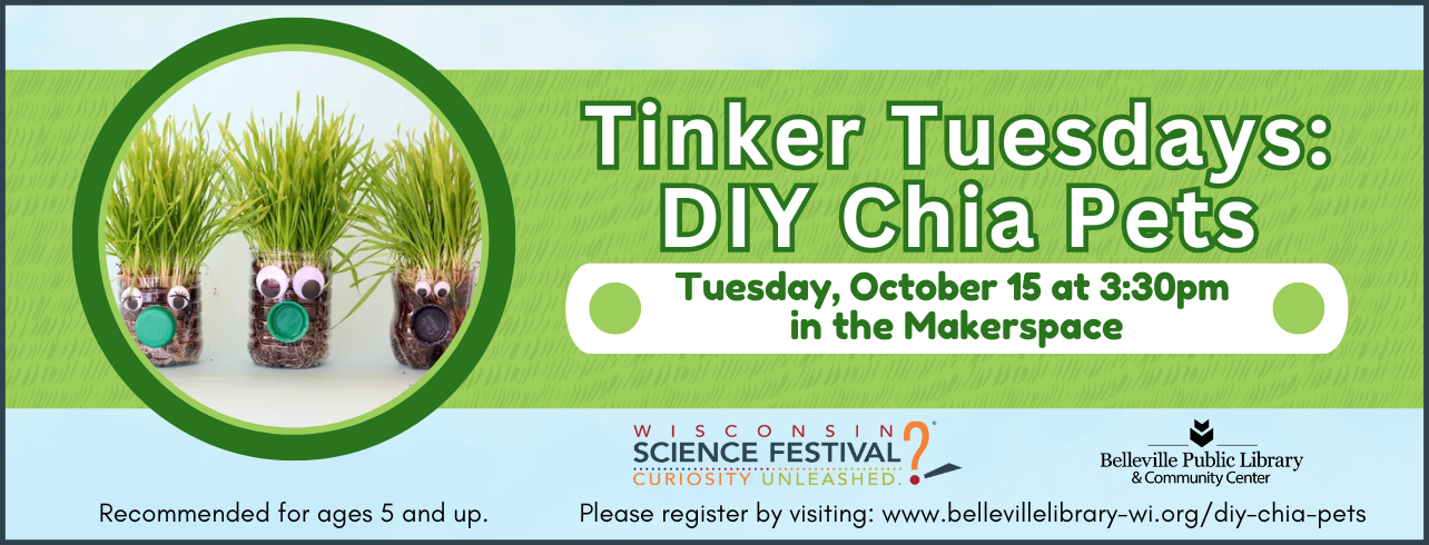 Tinker Tuesdays: DIY Chia Pets