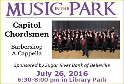 Music in the Park Capitol Chordsmen barbershop men's a cappella